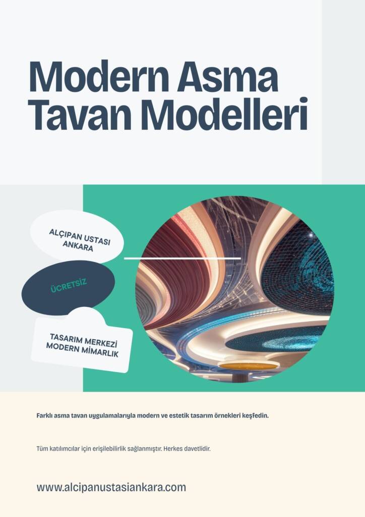 ankara asma tavan modelleri 